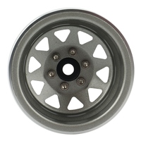 Jante moyeu de roue à défoncement en métal, 1.9 pouces, 50 pièces, pièce personnalisée en usine, pour 1/10 RC, chenille Axial SCX10 90046 Traxxas TRX4 RC4W