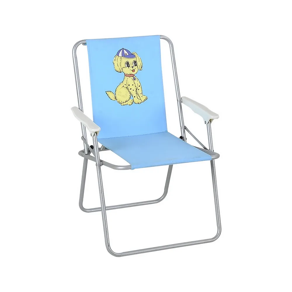 Outdoor Kinderen Cartoon Gedrukt Kleine Opvouwbare Strandstoel Outdoor Custom Vissen Stoel Lichtgewicht Opvouwbare Camping Stoel