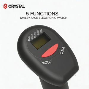 Vélo d'exercice vertical CRYSTAL SJ001 à transmission par courroie, résistance magnétique, écran LCD, siège réglable, 150 kg, pour <span class=keywords><strong>cardio</strong></span> fitness à domicile - Product Image 5
