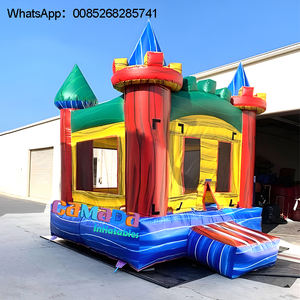 Castillo Inflable Comercial de PVC para Niñas, Diseño Princesa de Hielo, 13x13, Casa de Brinco Inflable para Interiores y Exteriores - Product Image 2