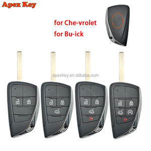 Coque de clé de voiture modifiée pour Chevrolet Cruze Epica Lova Camaro Orlando Trax Impala Equinox Malibu Sonic pour Opel Mokka - Product Image 1