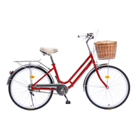 Nouveau style populaire de la mode, vélo de ville pour femmes Bisicleta 20'' 22'' 24'' 26'' à vitesse unique, vélo de route pour femmes avec prix avantageux