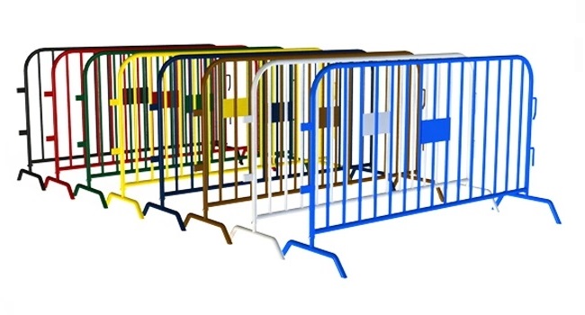 에 대한 최신 회사 뉴스 아주 튼튼하 아연도강 중금속 안전 장애 교통 군중 제어 장벽  0