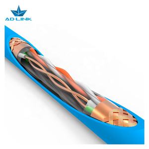 Câble de mise en réseau intérieur PVC Cat6a haute vitesse 250 MHz <span class=keywords><strong>1000</strong></span> <span class=keywords><strong>Mbps</strong></span> Câbles de communication SFTP à large bande - Product Image 4