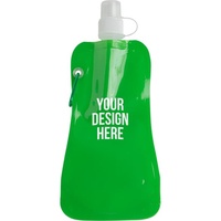 Bouteille d'eau pliable portable OEM, spéciale voyage, petite taille