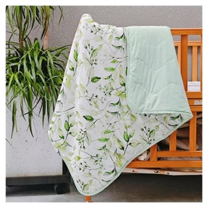 Nouvelle tendance usine personnalisée héritage bébé couettes doux lisse respirant imprimé bambou bébé couvertures pour nouveau-nés - Product Image 3