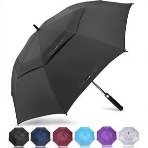 Parapluie de golf à ouverture automatique, ventilé, double couche, personnalisé avec logo pour cadeaux d'entreprise et d'exposition - Product Image 3