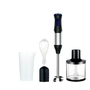 Wholesale 4 in 1Electric Blender Handheld Immersion 800w Hand Mixer for Kitchen Stainless Steel