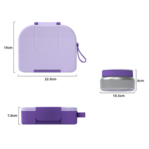 New container lưu trữ thực phẩm 3 ngăn Bento Hộp Ăn Trưa cho trẻ em lò vi <span class=keywords><strong>s</strong></span>óng an toàn Tritan Bento hộp nhựa Hộp Ăn Trưa - Product Image 6