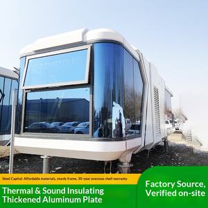 Casa Prefabricada de Acero Ligero, Casa Cápsula Espacial para Turismo y Vacaciones, Casa Móvil Prefabricada, Fabricante de Alojamientos B&B - Product Image 1