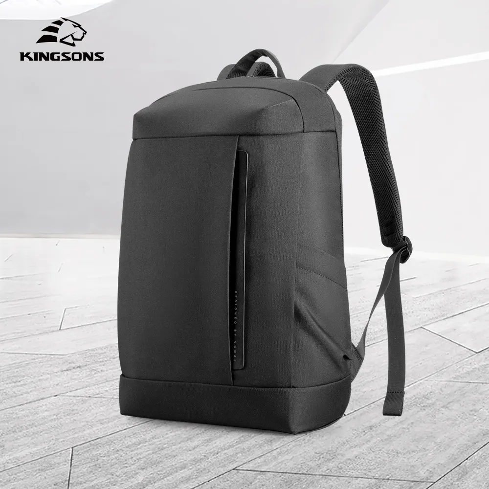 Factory Wholesale Polyester Water Repellent Back pack Bags Travel Business Laptops Backpack Customize Bag With USB Charger Port