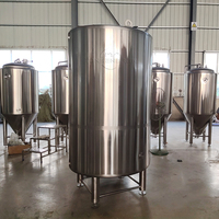 Veste isolée 304SS de réservoir d'eau de brassage de contrôle de température de précision avec le verre de vue de sonde numérique