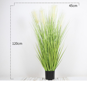 Mini Monstera artificiel d'intérieur en plastique, fltxw06186, plante en <span class=keywords><strong>pot</strong></span> de palmier, bonsaï vert décoratif, pour la vente - Product Image 5