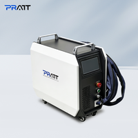 Saldatrice Laser a Impulsi Portatile con Alimentatore di Filo Esterno, Saldatrice Laser a Fibra per Metallo e Acciaio Inossidabile Raffreddata ad Aria