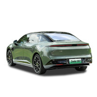 Versi baru Zeekr 007 2025 75kwh AMD 100kwh Zeeker 007 jarak jauh semua versi Wheel Drive harga di Tiongkok