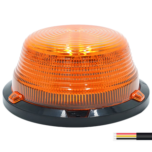 12-50V xe nâng khẩn cấp Flash cảnh báo ánh sáng Magnetic Mount hổ phách an toàn nhấp nháy đèn hiệu ánh sáng 90led không thấm nước cho xe tải máy kéo - Product Image 1