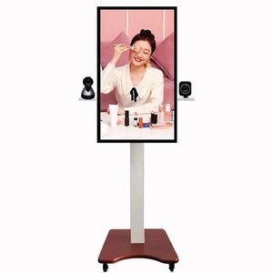 Nhà máy tùy chỉnh 32 inch hỗ trợ chính thống ứng dụng trực tiếp tất cả trong một máy phát trực tuyến thông minh thiết bị phát sóng trực tiếp - Product Image 1