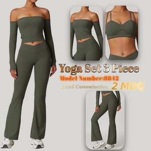 Chất lượng cao polyester tùy chỉnh thực hiện in logo nén miễn phí thiết kế riêng của bạn Cô Gái Cổ Vũ thực hành mặc Hot Bán áo ngực - Product Image 2