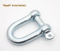 Émerillon à vis forgé en acier au carbone galvanisé de type européen pour usage commercial, avec goupille à vis, taille 5mm-50mm, marque KING WING