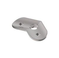 Support de main courante en acier inoxydable SS304 SS306 pour tube, accessoires de rampe en verre, support de main courante pour escalier