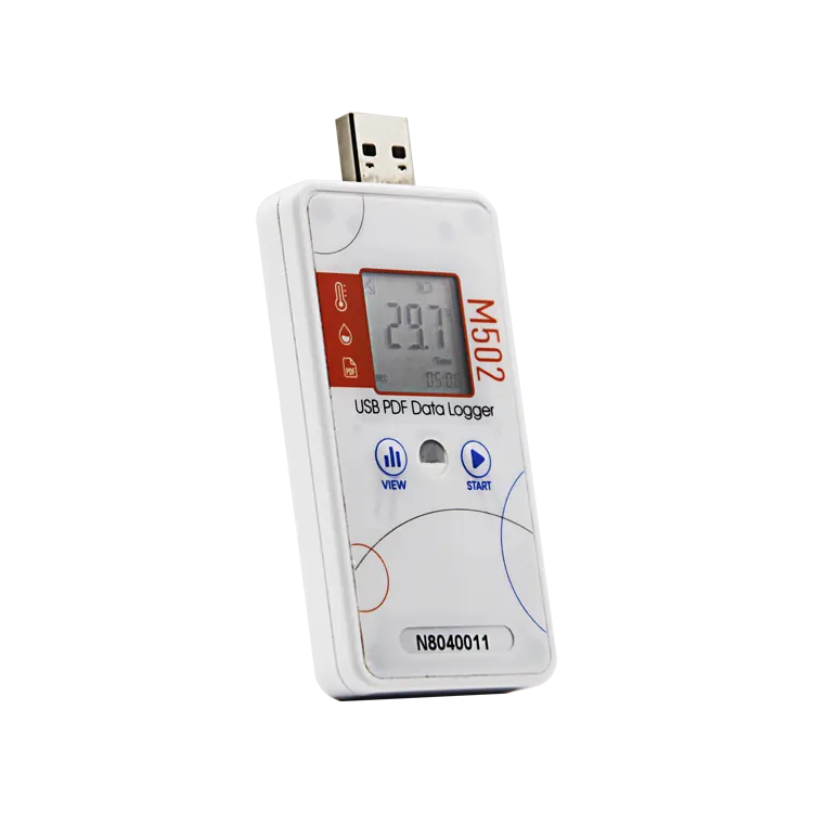 Registratore di dati USB digitale Mini temperatura umidità, registratore di dati di temperatura PDF riutilizzabile