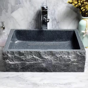 Lavabos <span class=keywords><strong>en</strong></span> <span class=keywords><strong>pierre</strong></span> de granit gris naturel pour salle de bain extérieure, <span class=keywords><strong>pas</strong></span> <span class=keywords><strong>cher</strong></span>, <span class=keywords><strong>en</strong></span> vente - Product Image 5