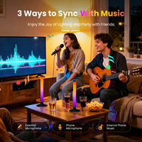 Barre lumineuse LED RGBIC USB, rétroéclairage TV à changement de couleur, contrôle par télécommande et application, lumière d'ambiance synchronisée avec la musique pour le jeu et la chambre