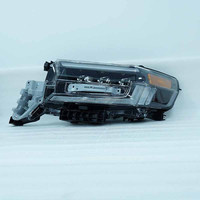 Ensemble de phares LED à 3 projecteurs pour Toyota Land Cruiser LC200 16-21, avec feux de jour dynamiques à double séquence et clignotants dynamiques