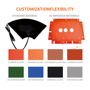 Élément chauffant flexible en caoutchouc silicone 120V 240V pour incubateurs d'œufs flexibles - Product Image 5