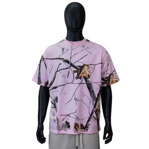 Camiseta de Verano para Hombre, Nueva Llegada, 240 g/m², 59.5% Algodón, 40.5% Poliéster, Diseño de Ramas, Cuello Redondo, Estilo Informal y Moderno, Manga Corta - Product Image 1