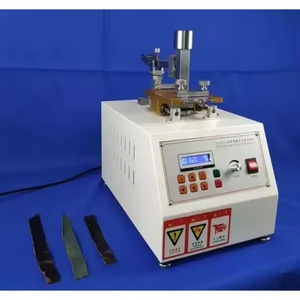 เครื่องทดสอบหนัง ISO 105 11640 ASTM D2054 อุปกรณ์ทดสอบการขัดถูหนัง เครื่องวัดความคงทนของสีต่อการขัดถู IULTCS Crockmeter - Product Image 5