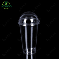 Gobelets à café/glace jetables personnalisés, pièces, couvercle en plastique, en PET, avec couvercle, échantillon gratuit