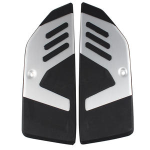 Estribos de pie para pasajero de motocicleta, cubiertas de placa para Yamaha TMAX530, <span class=keywords><strong>T</strong></span>-<span class=keywords><strong>MAX</strong></span>, <span class=keywords><strong>530</strong></span>, 2017, <span class=keywords><strong>2018</strong></span> - Product Image 4