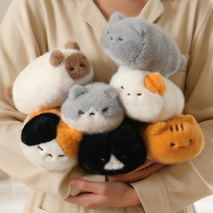 ตุ๊กตาแมวแท้ ฮักแพลน ดังโก้ คิตเทน โพลีเอสเตอร์ น่ารัก รูปทรงไข่ ของเล่นเด็ก บรรเทาความเครียด ของขวัญ - Product Image 1