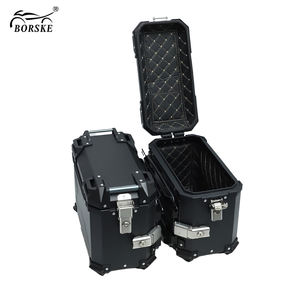 Boîte latérale étanche anti-chute 36L, boîte de rangement supérieure pour <span class=keywords><strong>moto</strong></span>, boîte arrière en aluminium, coffre de <span class=keywords><strong>moto</strong></span> - Product Image 4