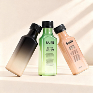 Bouteille de jus en plastique carré PET clair bouteille à boire pour l'<span class=keywords><strong>emballage</strong></span> des boissons - Product Image 6