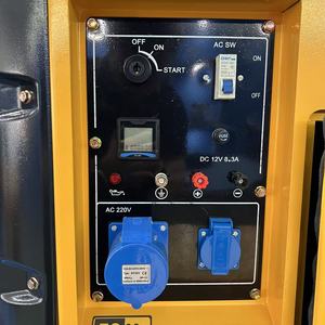 Grupo electrógeno diésel portátil de 8KW/7KW/8KVA con control remoto <span class=keywords><strong>ATS</strong></span> Frecuencia de 50/60Hz y CA de potencia nominal de 5KW - Product Image 6