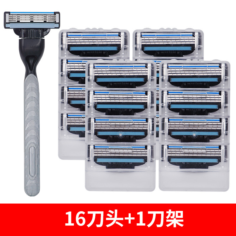 1 knife holder with 16 blades