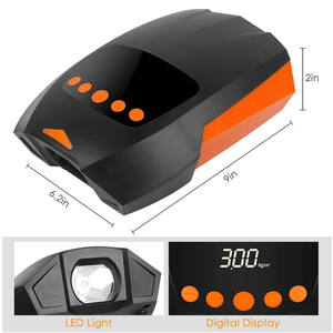 <span class=keywords><strong>Mini</strong></span> pompe à air électrique sans fil étanche Accessoires pour vélo et gonfleur de pneus de voiture - Product Image 6