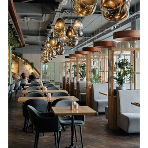 Un ensemble <span class=keywords><strong>complet</strong></span> de services de design et de décoration pour les tables et chaises de restaurants de luxe commerciaux, avec possibilité de personnalisation - Product Image 4