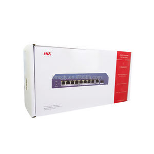 สวิตช์ PoE กิกะบิต DS-3E0510P-E สวิตช์เครือข่าย8พอร์ต1000Mbps พร้อมสวิตช์อีเธอร์เน็ตอัจฉริยะ <span class=keywords><strong>SFP</strong></span> สำหรับ <span class=keywords><strong>Hikvision</strong></span> - Product Image 2