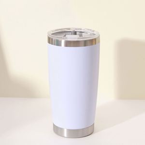 Wholesale Stainless Steel Vacuum Insulated Double Wall Travel Tumbler Durable Insulated Coffee Mug 20oz Tumbler with Lid - Product Image 6