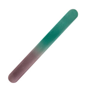 Lima de Uñas de Vidrio Personalizada al por Mayor, Lima de Manicura de Doble Cara Colorida - Product Image 1