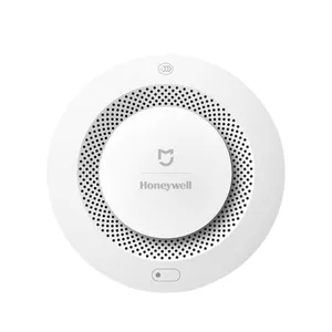 smart alarm asap xiaomi Suppliers-Alarm Detektor Gas Asap Pintar, Xiaomi Mijia Alarm Pendeteksi Asap 2020 Asli