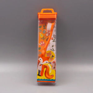 แปรงสีฟันขนนุ่มสำหรับเด็กใช้ง่ายลายการ์ตูนออกแบบได้ตามต้องการ - Product Image 2