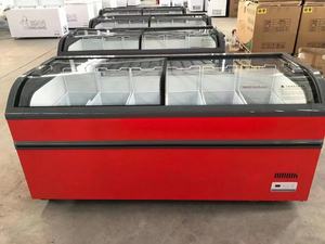 Congélateur horizontal en vente chaude -23 ou 0~10 degrés Congélateur profond pour viande congelée de supermarché - Product Image 6