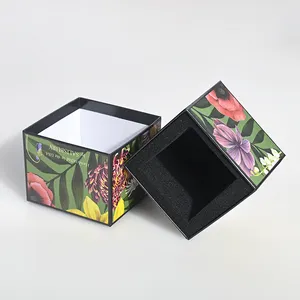 재사용 가능한 Cajas Para 맞춤형 인쇄 작은 뚜껑 및베이스 박스 향수를위한 고급 선물 포장 상자