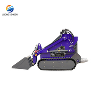 Minipala Compatta LXHY380 Compatibile con Molteplici Accessori, Motore di Marca Premium per Agricoltura e Edilizia