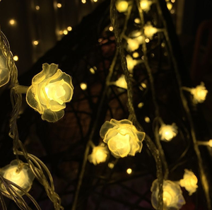 Lumière féérique solaire LED en PVC imperméable pour extérieur, décoration de jardin, lumière à piquet en forme de cerisier, de pêcher, pour Noël, mariage, fête - Product Image 2