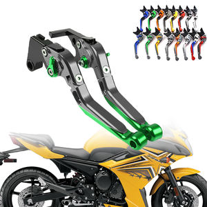 Ex prix usine Durable moteur réglable pliable frein levier d'embrayage pour Yamaha FZ6R <span class=keywords><strong>FZ6</strong></span> R 2009-2015 2010 <span class=keywords><strong>2011</strong></span> 2012 2013 - Product Image 2